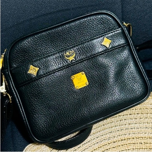 MCM Leather Camera Bag Authentic - Picture 1 of 9